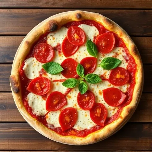 margarita pizza x large